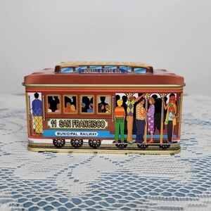 Vintage San Francisco Cable Car Powell &‎ Market St 11 Municipal Railway Tin